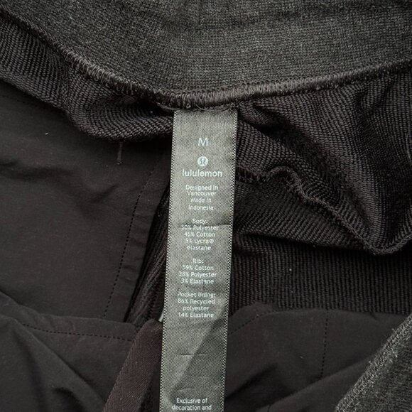 Lululemon Men's City Sweat Shorts Short - Grey - Picture 3 of 7